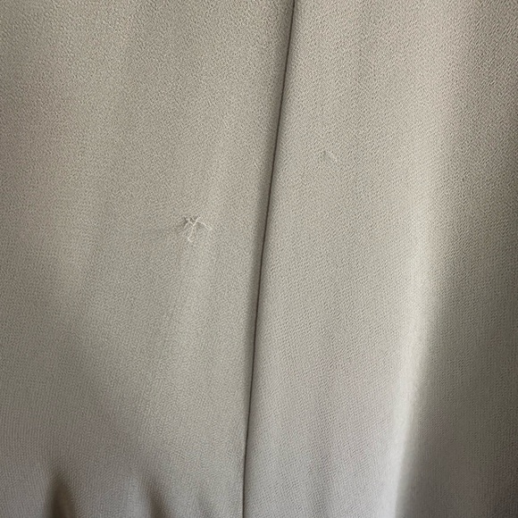 Jenn maxi dress from show me your mumu size large but hemmed steel blue chiffon - Picture 12 of 13